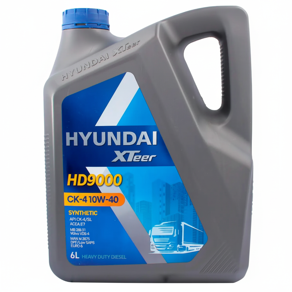 ACEITE 10W-40 HYUNDAI XTEER HD9000 CK-4/SL DPF EURO-6 6L (X3)