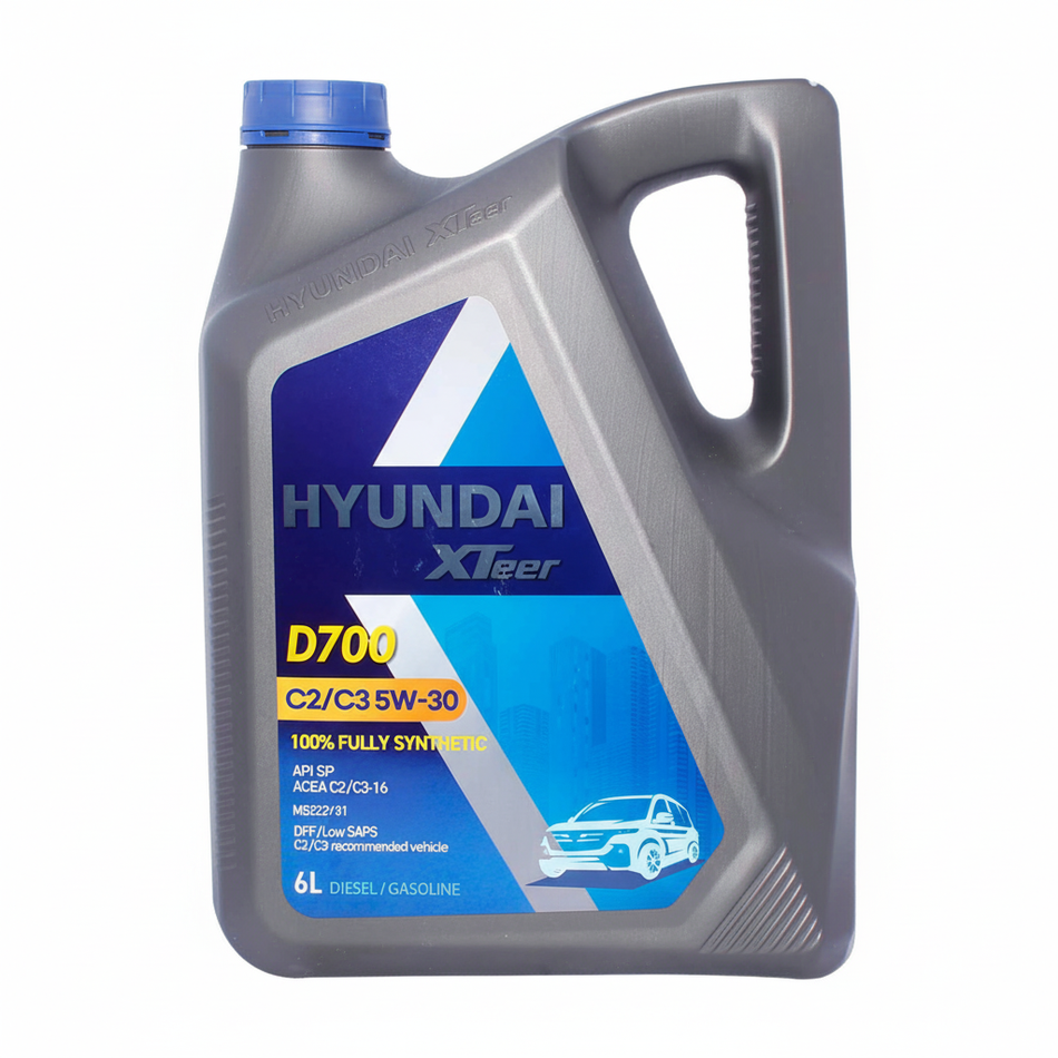 ACEITE 5W-30 HYUNDAI XTEER D700 SP C2/C3-16 DPF 6L (X3)