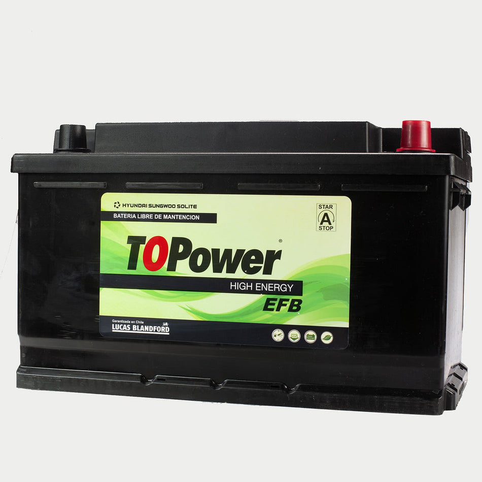 BATERIA TOPOWER EFB 80 AMP